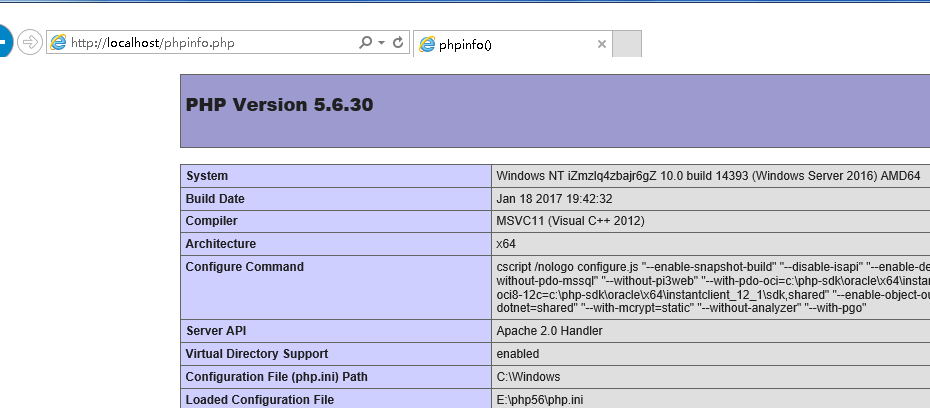 Win2016װApachePHPͼĽ̳